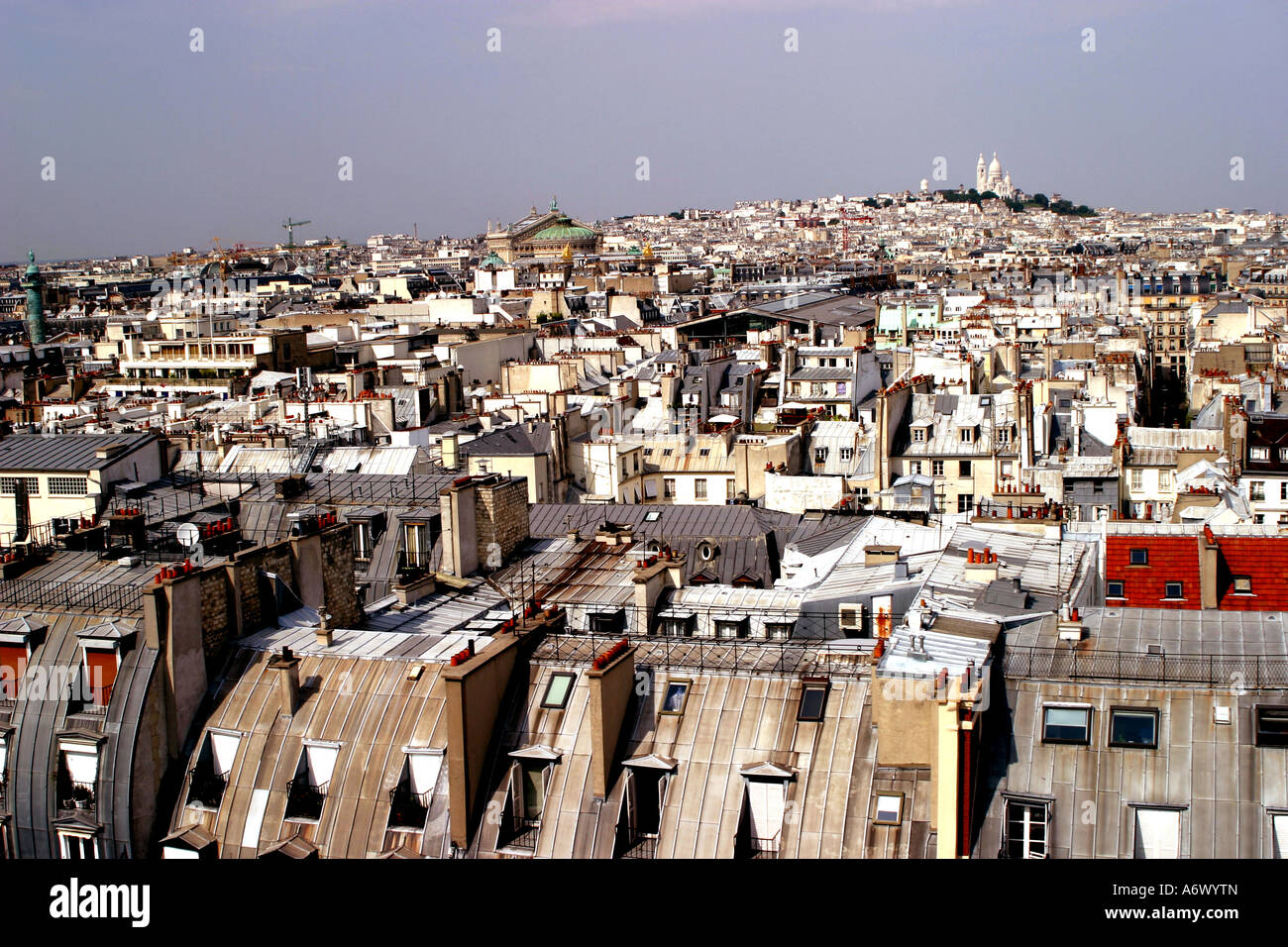 Basilika Sacré-Cœur (Sacre Coeur) Montmartre Paris Frankreich Europa Stockfoto