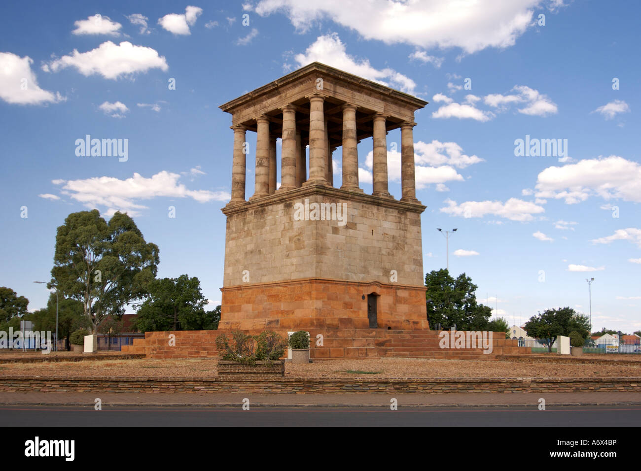 Das geehrt totes Denkmal in Kimberley in der Northern Cape Provinz von Südafrika. Stockfoto