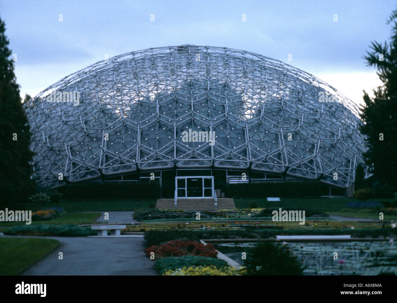 Climatron Geodätische Kuppel, St. Louis, Missouri, 1960. Architekt: Richard Buckminster  Fuller Stockfotografie - Alamy