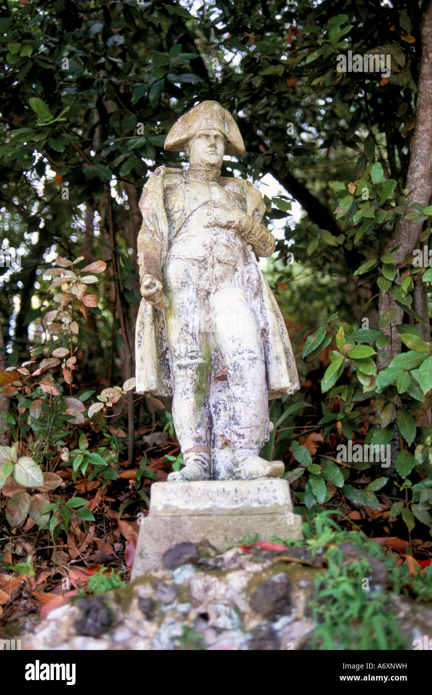 Statue im Garten der Villa Napoleon von San Martino Provinz von Livorno Insel Elba Toskana Italien Europas Stockfoto