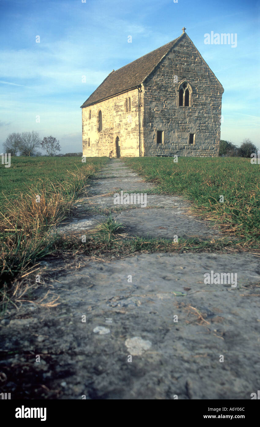 Äbte Fischen Haus in Somerset Stockfoto