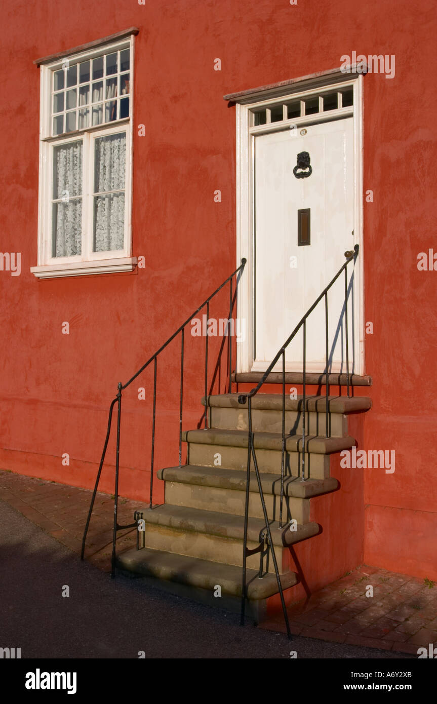 Haus in Dame Street Lavenham Suffolk England Stockfoto