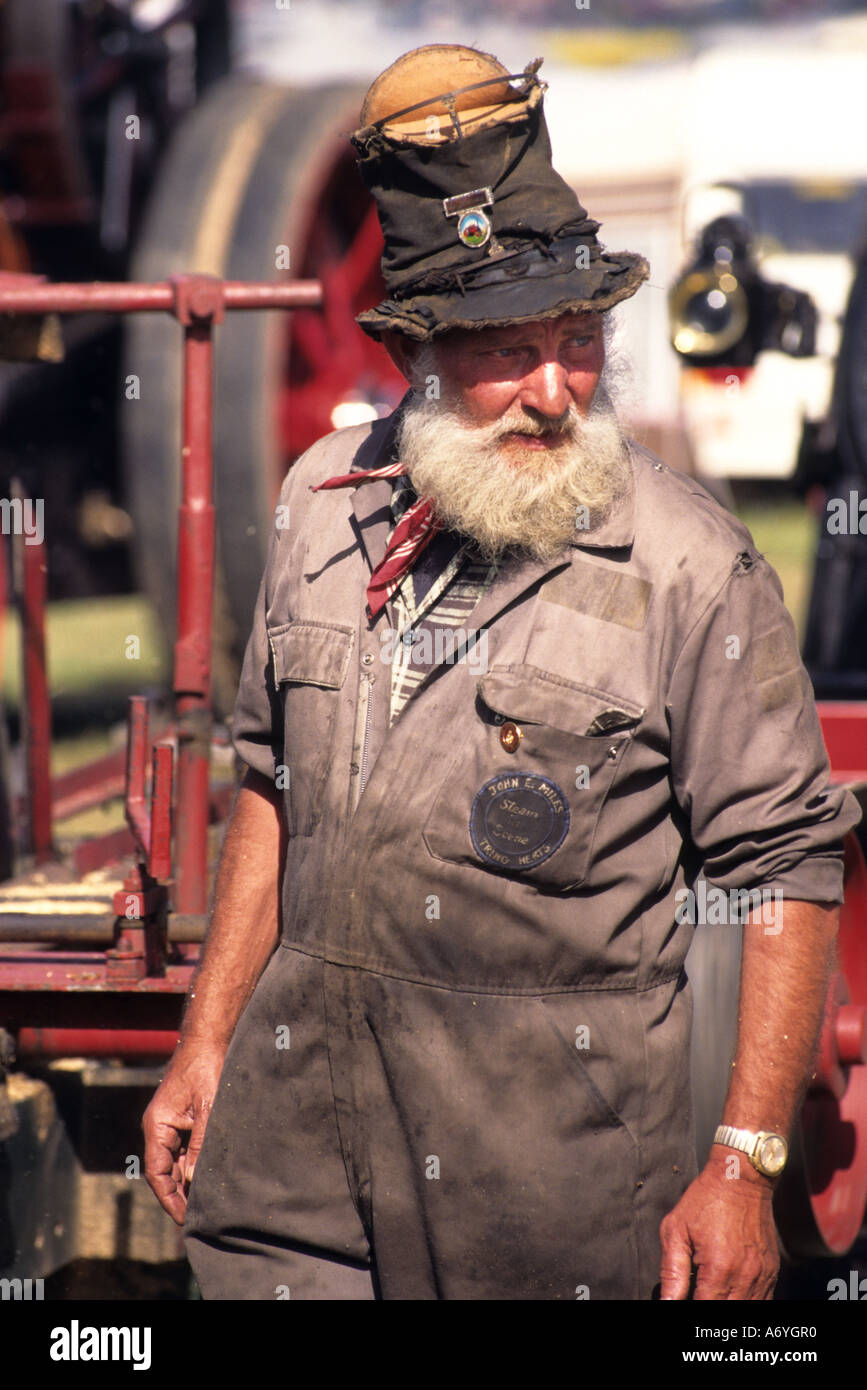 Die Great Dorset Steam Fair ist eine jährliche Show mit Dampf betriebene Fahrzeuge und Maschinen. Die Messe hat in Dorset statt, Stockfoto