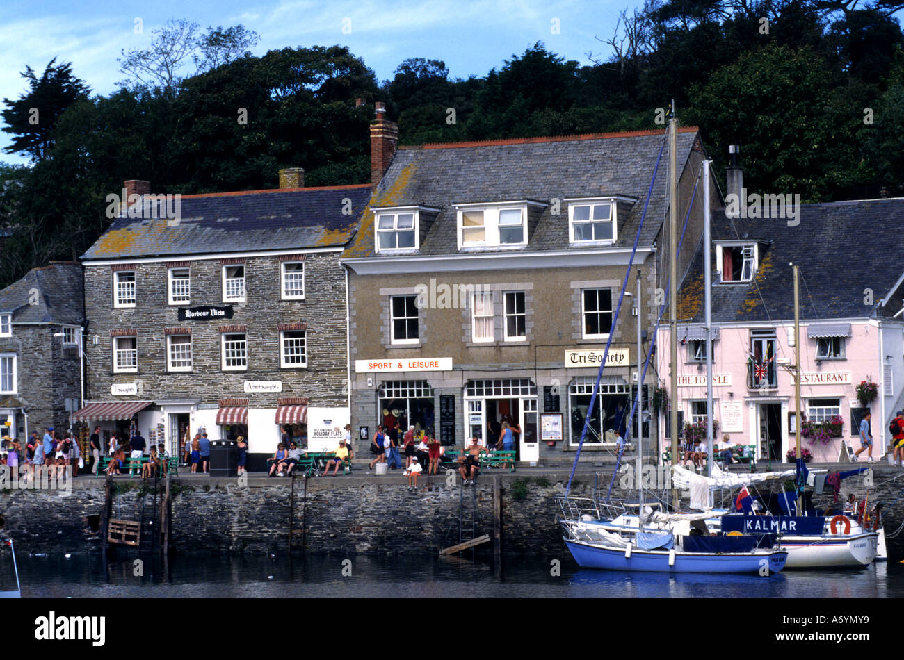 Padstow Lannwedhenek ist eine kleine Stadt und Zivilgemeinde auf das Nord Küste von Cornwall United Kingdom Stockfoto