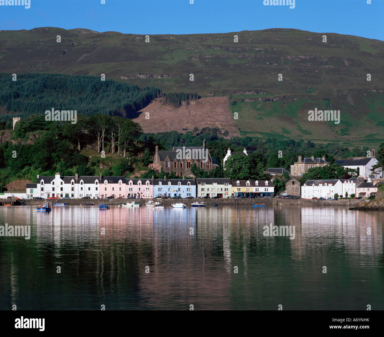 Portree Isle Of Skye Highland Region Schottland-England-Europa Stockfoto