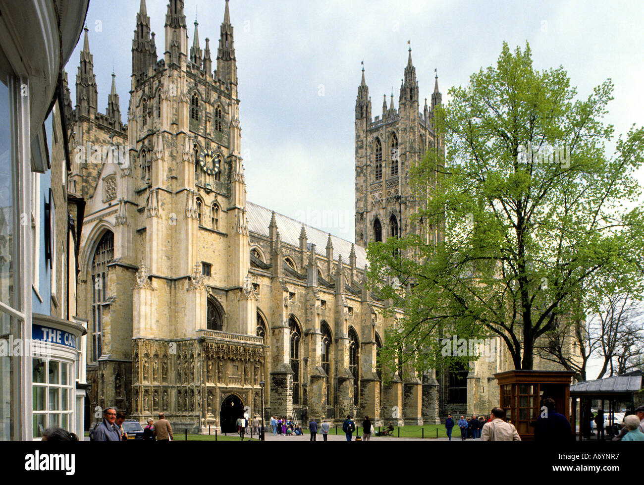 Thomas Becket Kathedrale Canterbury England Geschichte Stockfoto