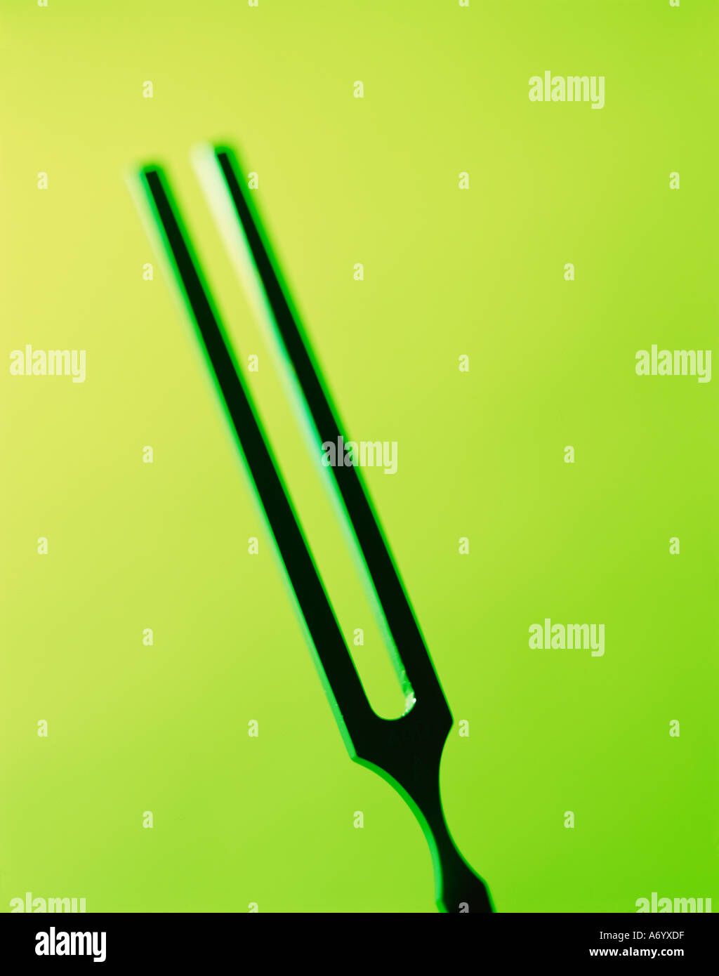 Stimmgabel Stockfoto