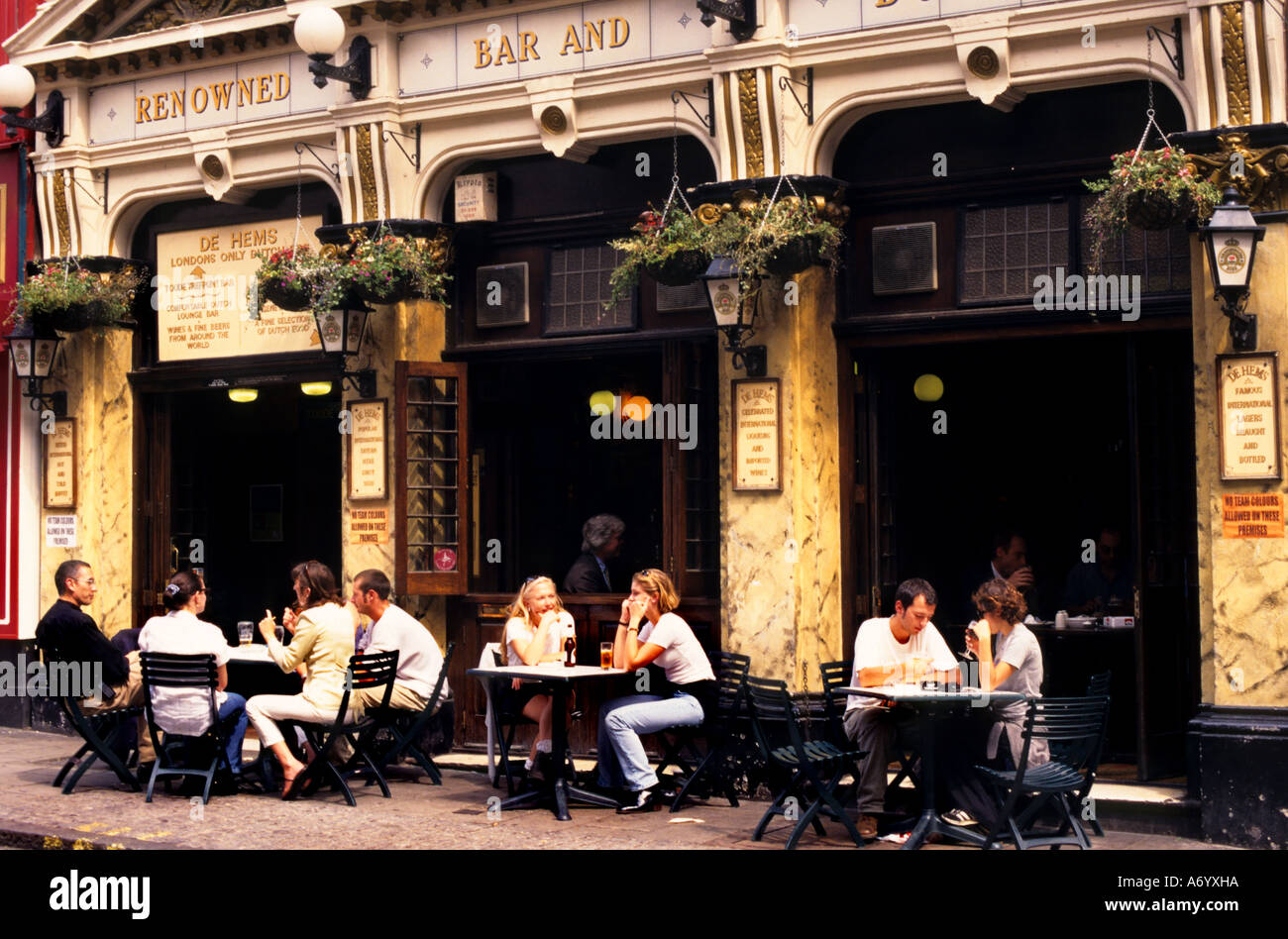 Londoner City West End Soho Bar Pub Restaurant Stockfoto