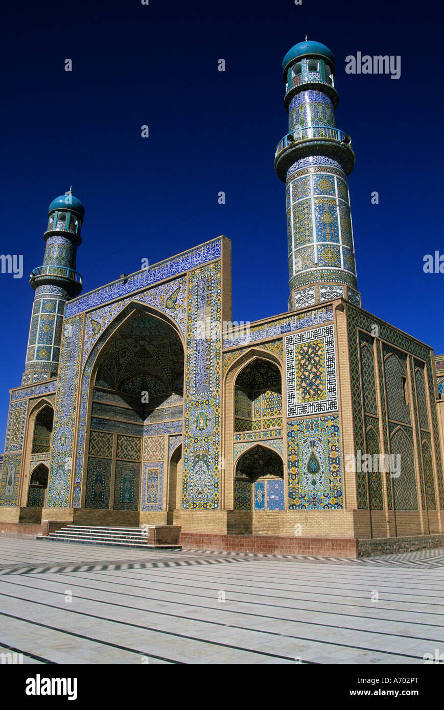 Freitag Moschee Masjet eJam restauriert seit 1943 legte ursprünglich im Jahr 1200 durch die Ghorid Sultan Ghiyasyddin auf dem s Stockfoto