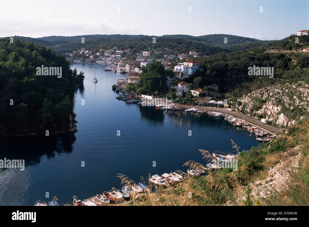 Insel Paxos Ionische Inseln Griechenland Europa Stockfoto