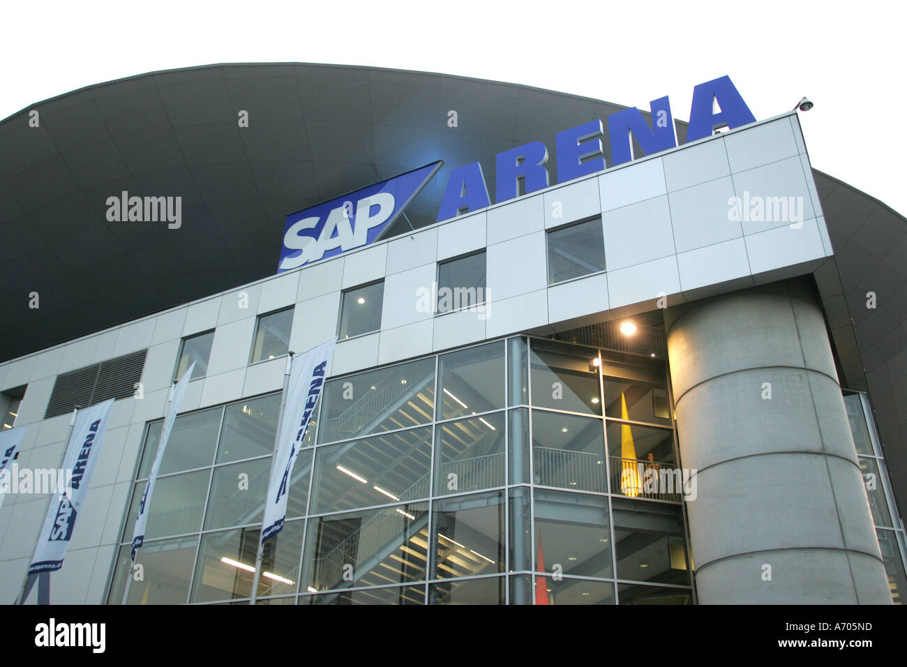 09.02.2005 DEU, Mannheim, SAP Arena Stockfoto