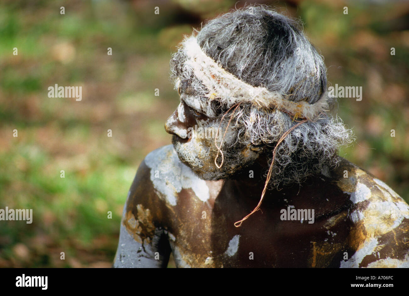 Northern Territory Aborigines bei öffentlichen show Stockfoto