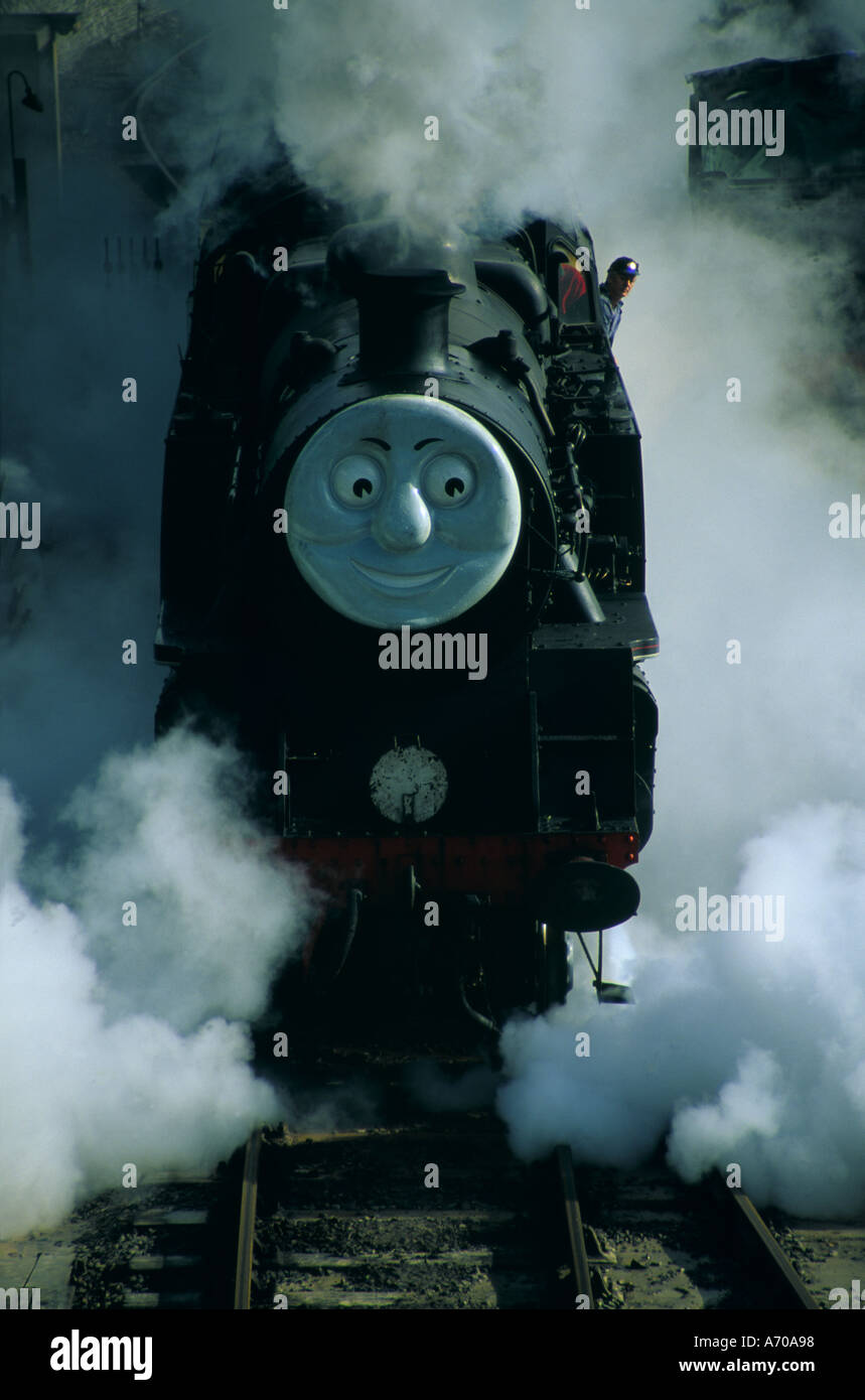 Thomas die kleine Lokomotive Stockfoto