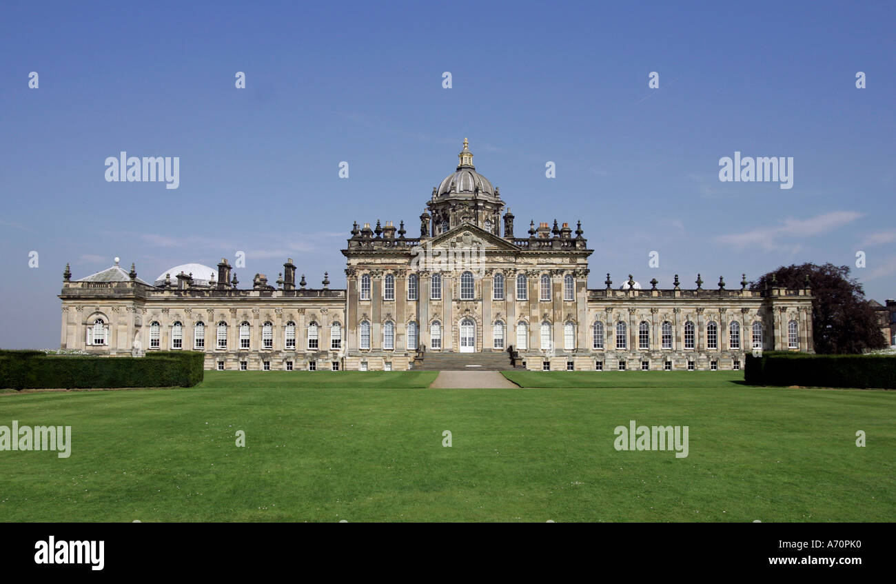 York, GBR, 17. August 2005 - Castle Howard in der Nähe von York. Stockfoto