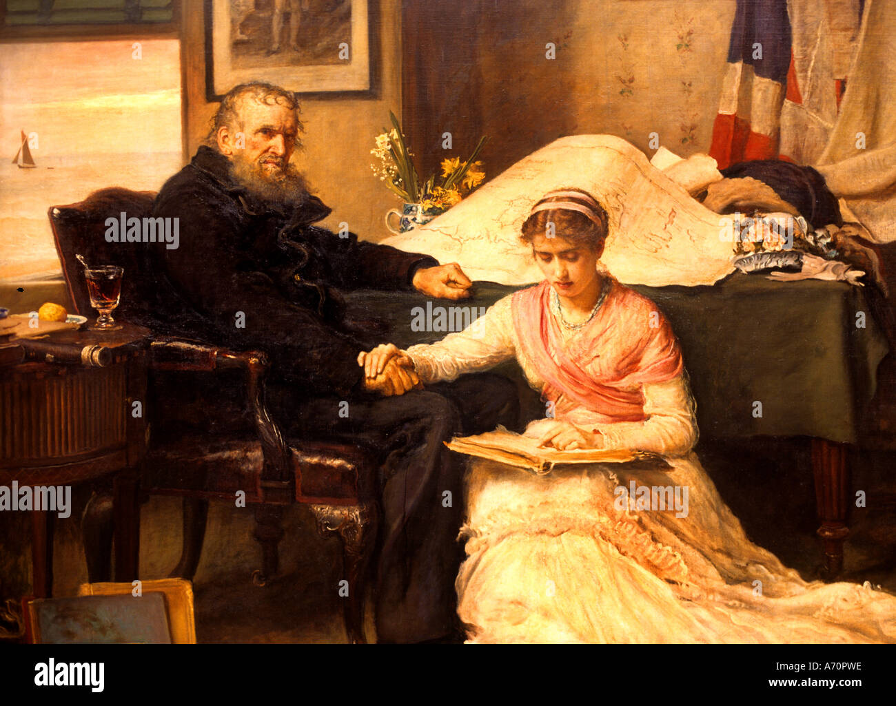 Great Britain Museum Kunst England Sir John Everett Millais Stockfoto