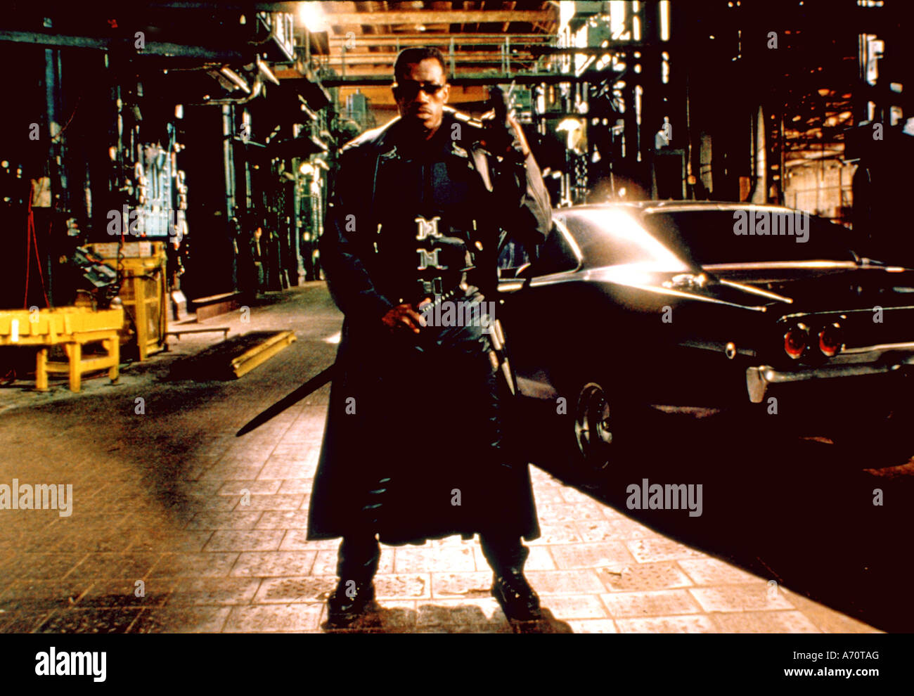 Klinge 1998 Neubaustrecke Film mit Wesley Snipes Stockfoto