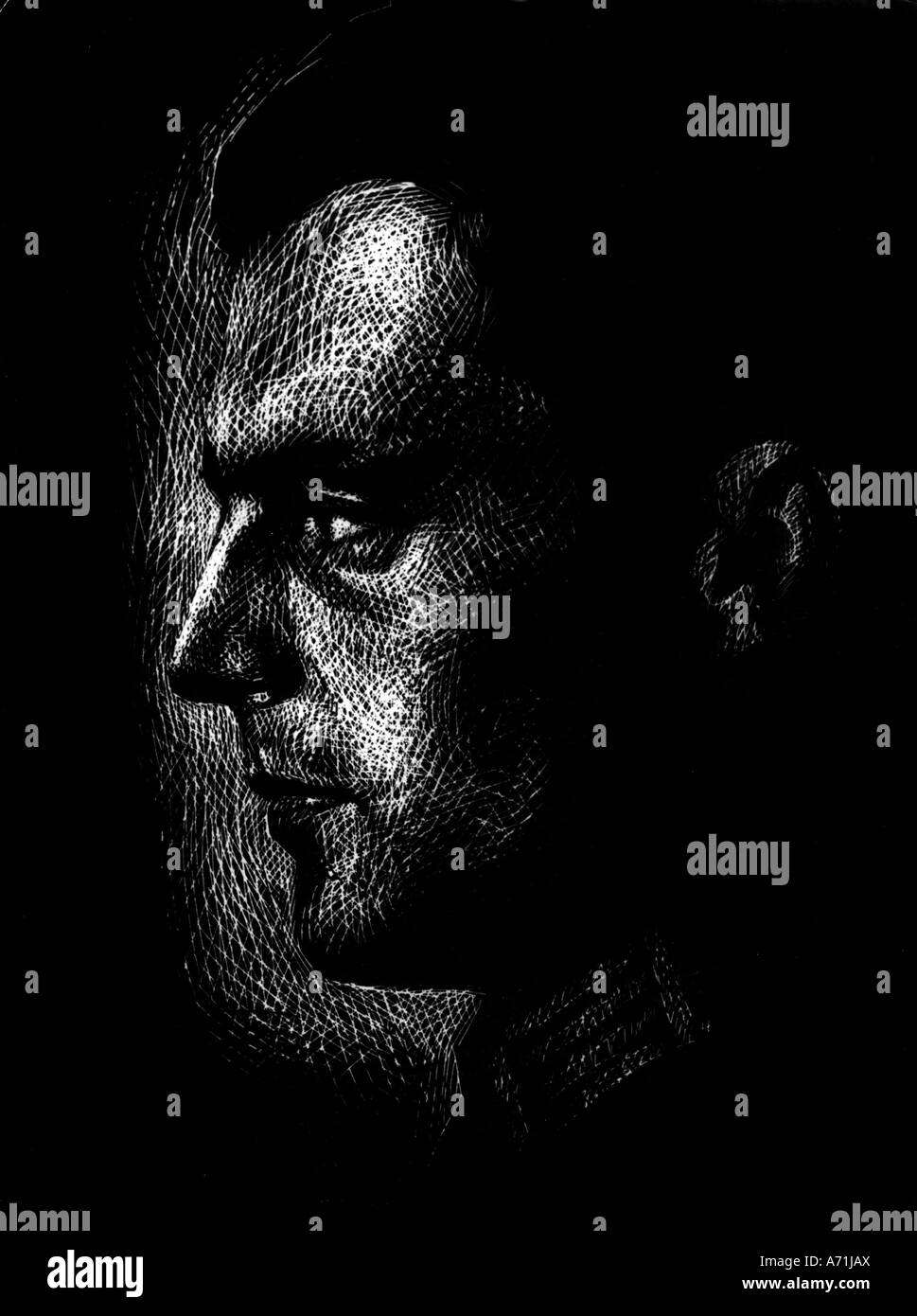 Stauffenberg, Claus Schenk von 15.11.1907 - 20.7.1944, deutscher Offizier, Widerstand gegen Adolf Hitler, betroffene Person von Ju Stockfoto