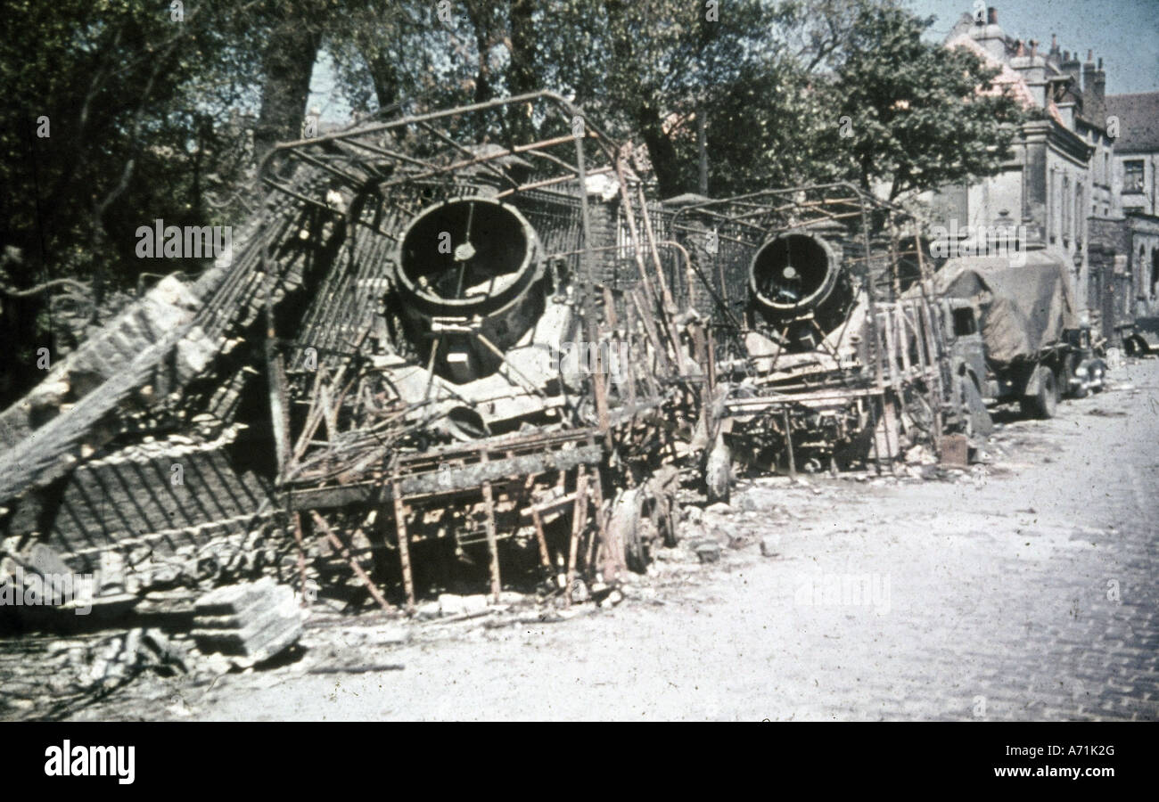Veranstaltungen, Zweiter Weltkrieg/Zweiter Weltkrieg, Frankreich, Dünkirchen, Juni 1940, Stockfoto