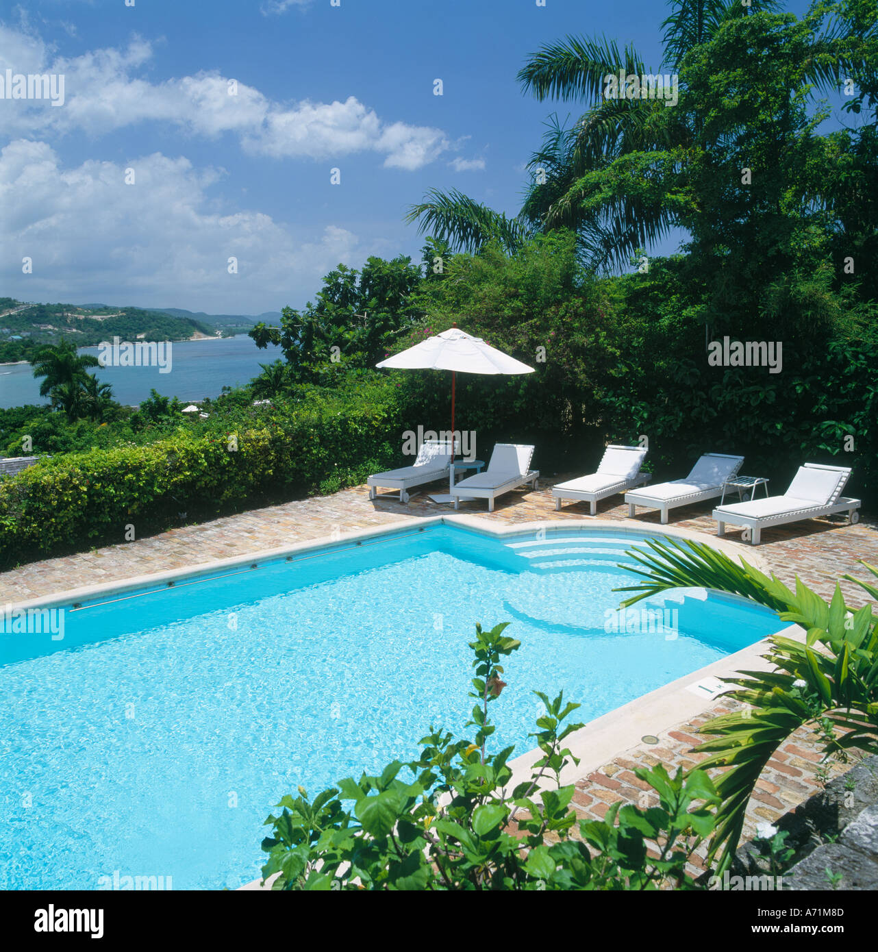 Round Hill Montego Bay Jamaika Stockfoto