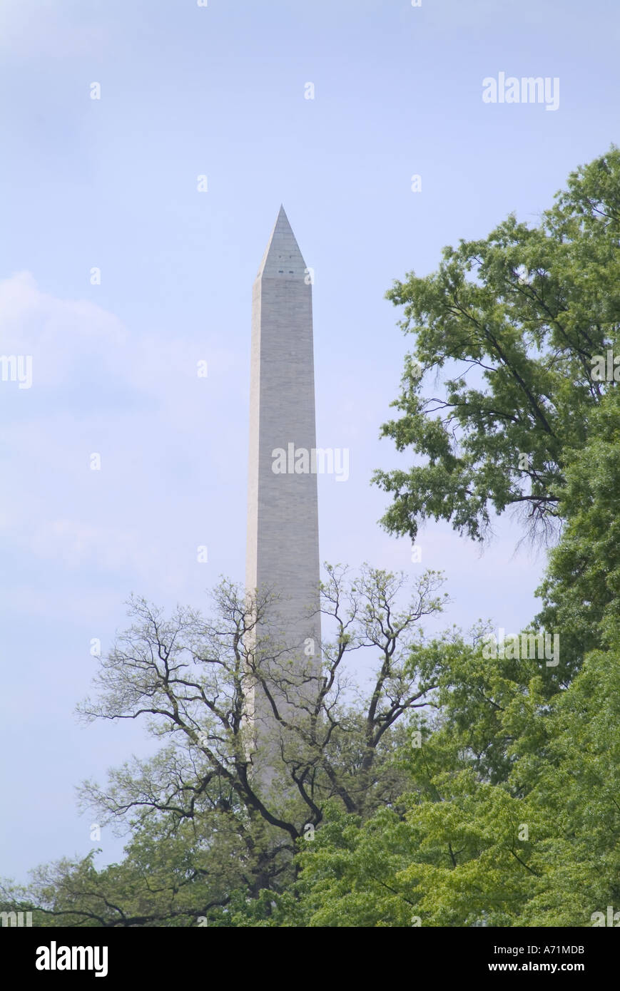 Washington Monument Memorial, Washington DC USA Stockfoto