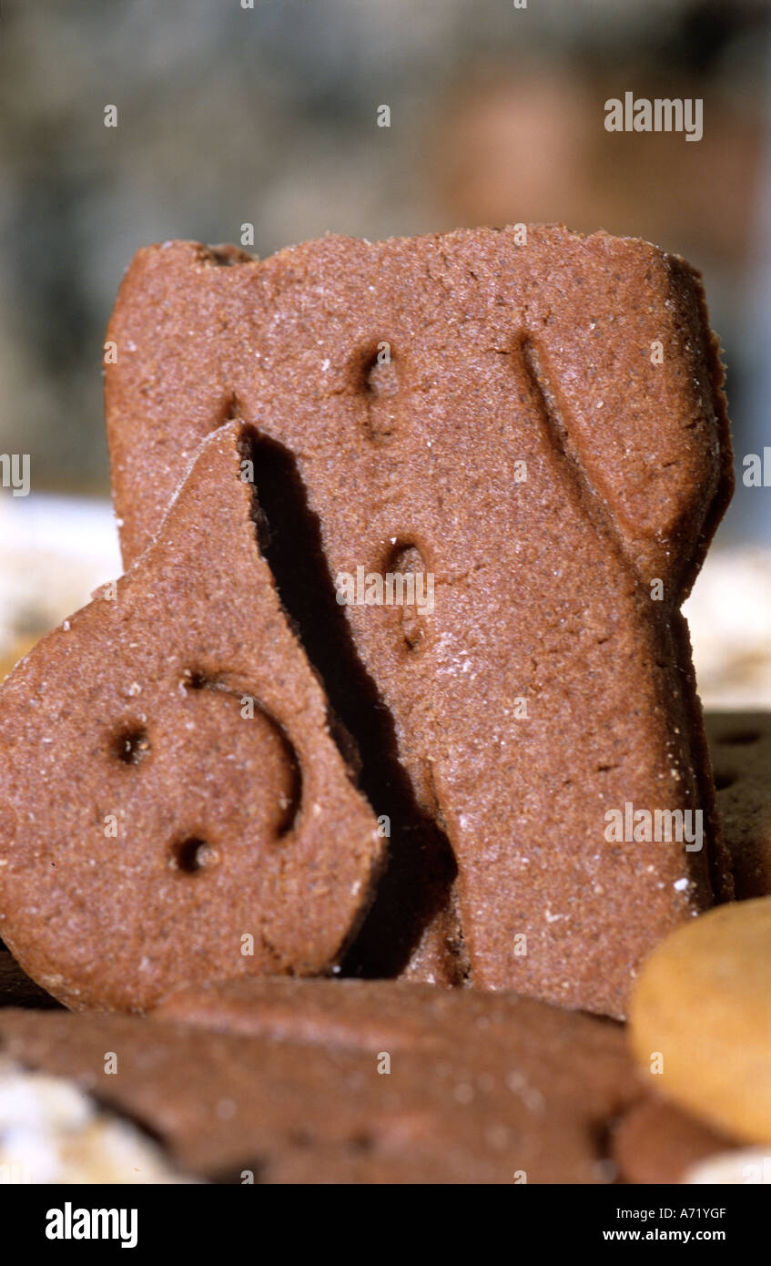 Lebkuchenmann Stockfoto