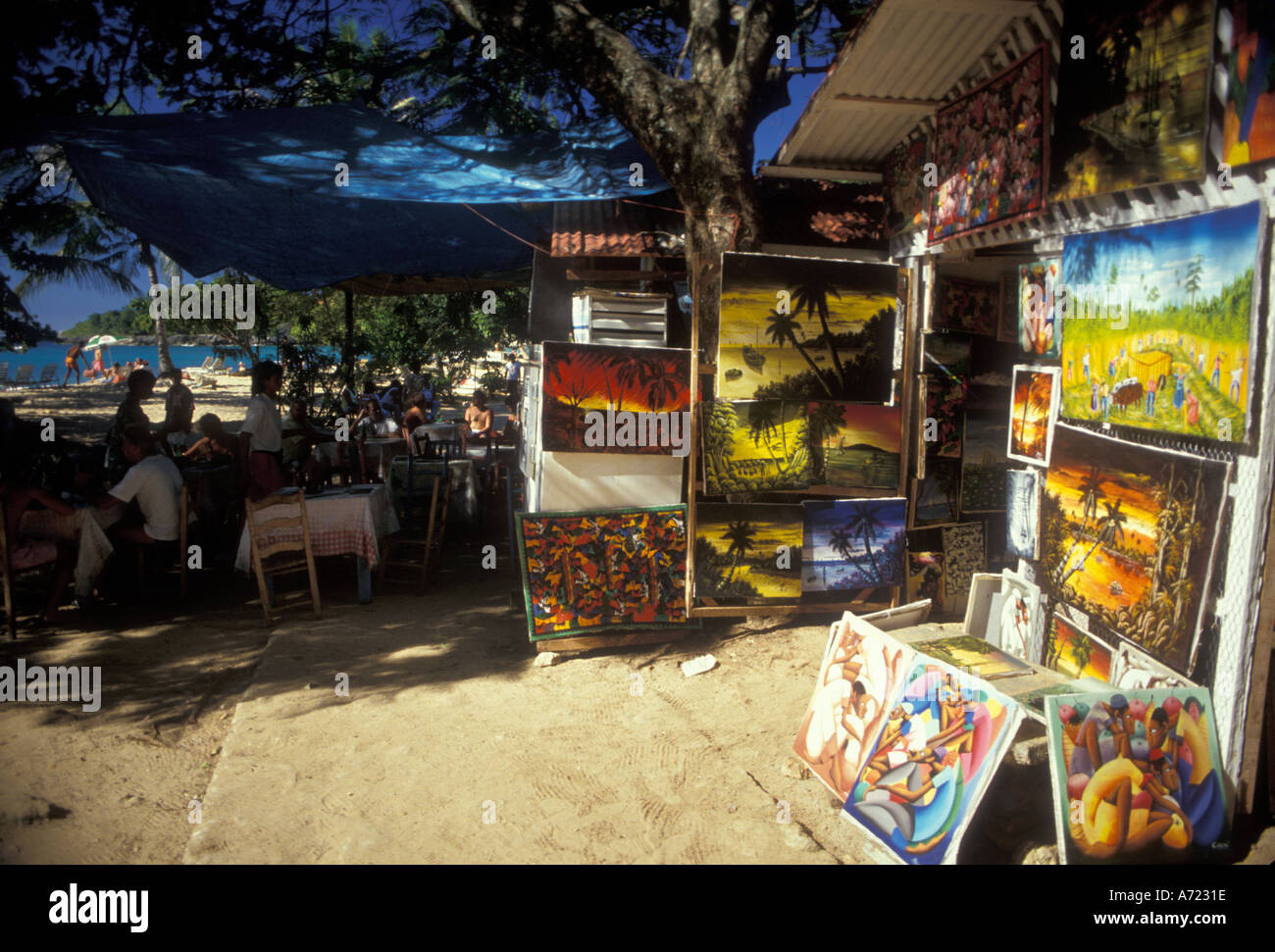 AJ2303, Karibik, Dominikanische Republik, Sosua Stockfoto