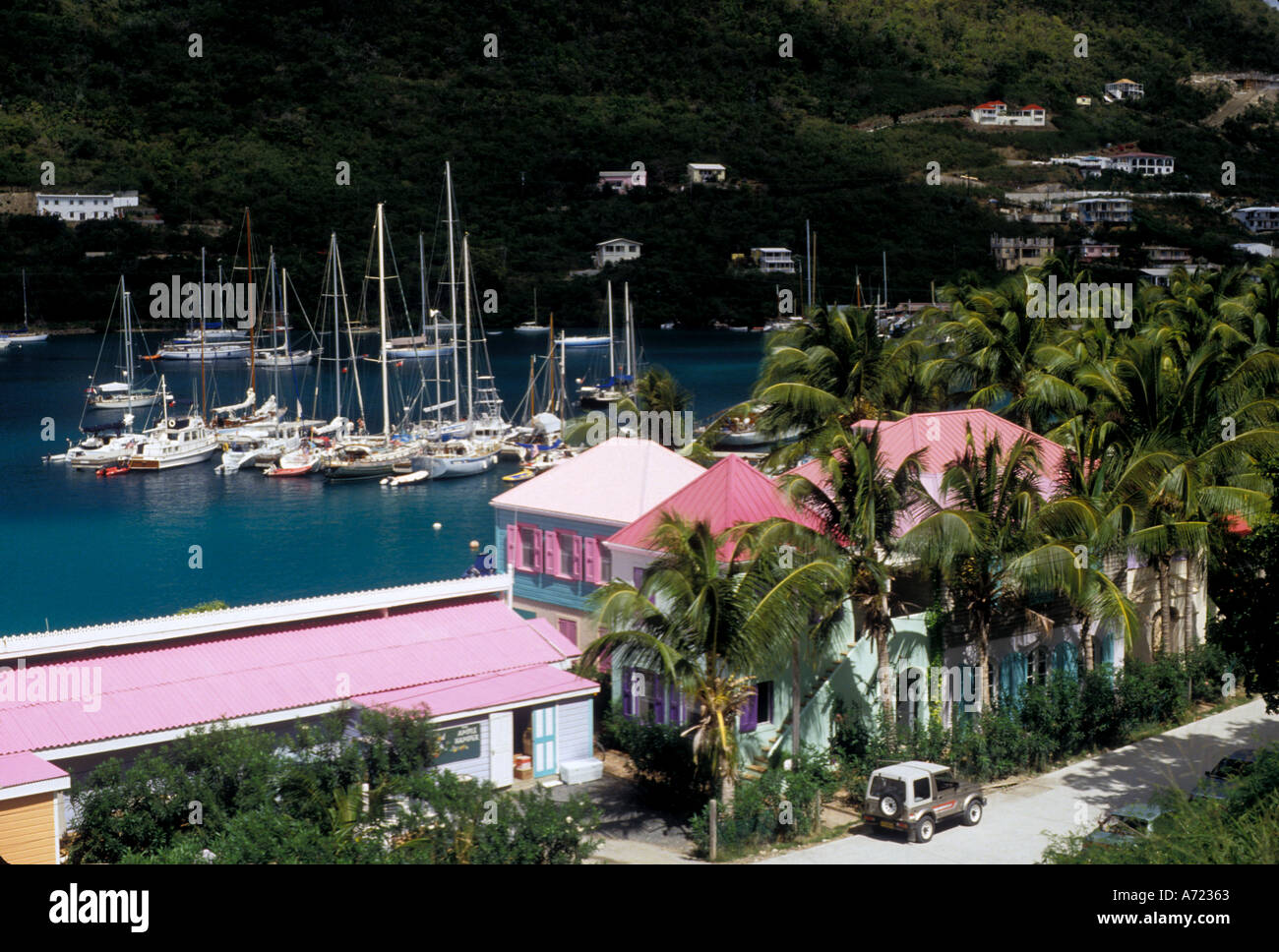 AJ2372, Caribbean, Tortola, British Virgin Islands, BVI Stockfoto