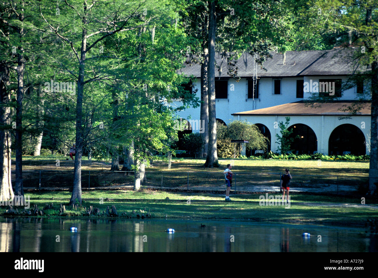 Wakulla Springs State Park Lodge Florida Stockfoto