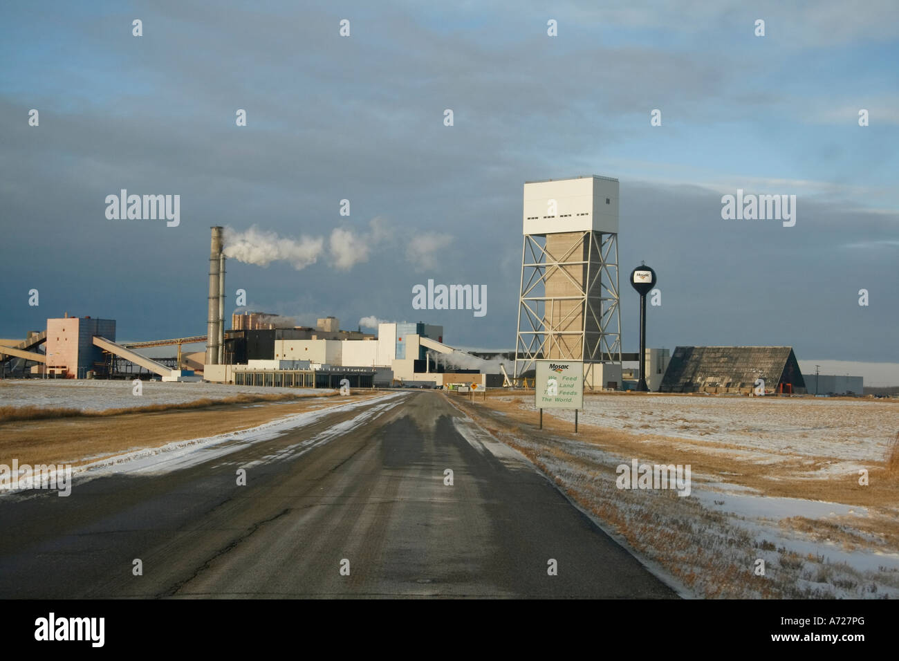 KaliBergwerk, Esterhazy, Saskatchewan, Kanada Stockfotografie Alamy