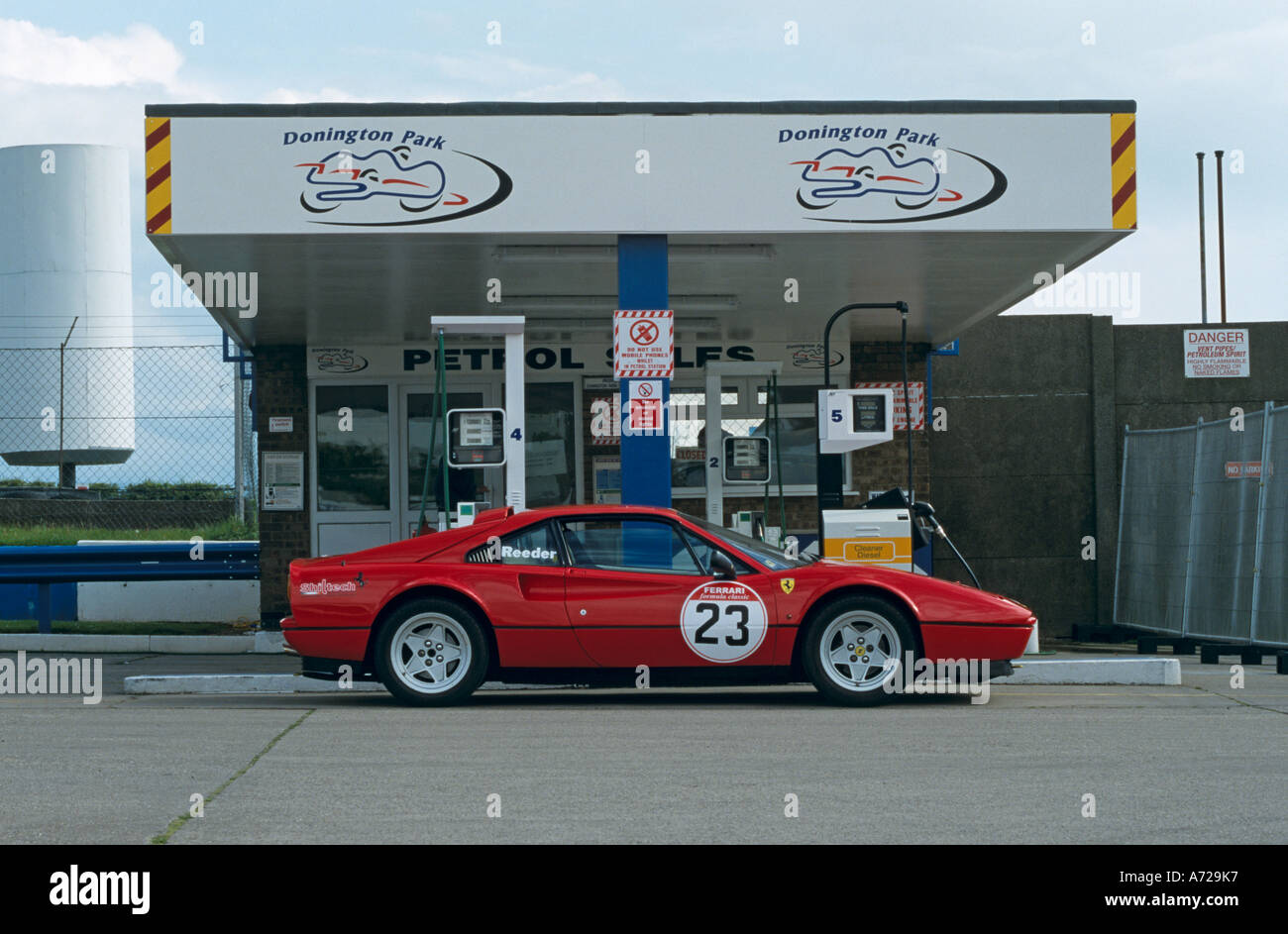 Ferrari 328 GTB... Eingeführt 1985. Designed by Pininfarina Stockfoto