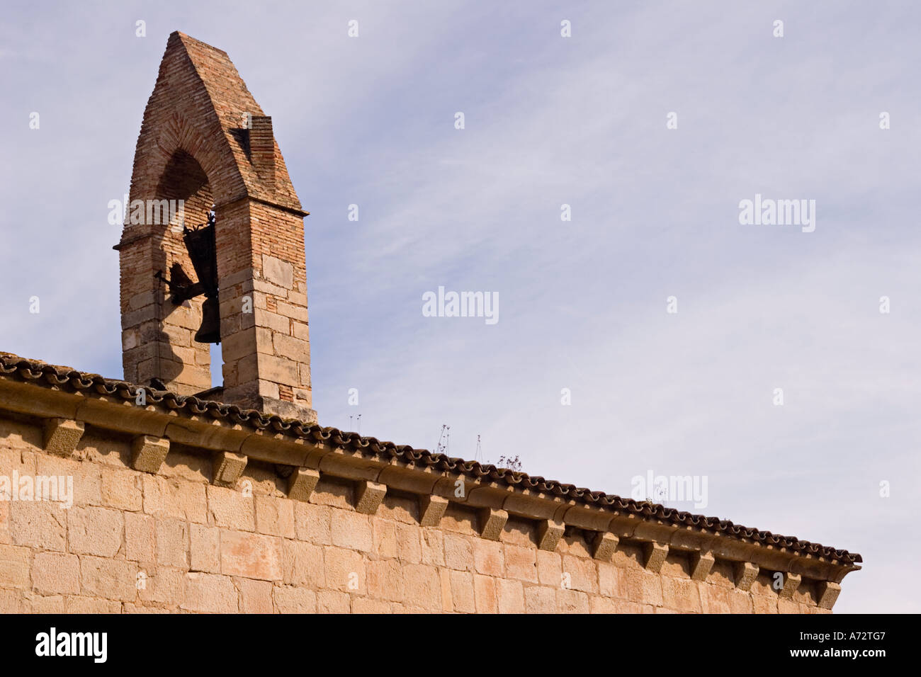 Stock Foto von Abbey de Poblet Kloster in der Nähe von Tarragona Spanien Stockfoto