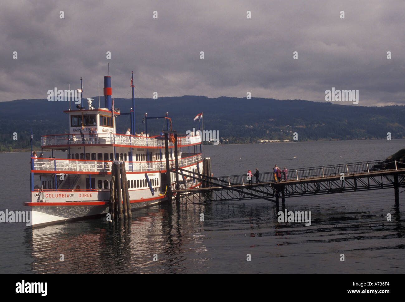 AJ3730, Oregon, OR, Columbia River Gorge Stockfoto