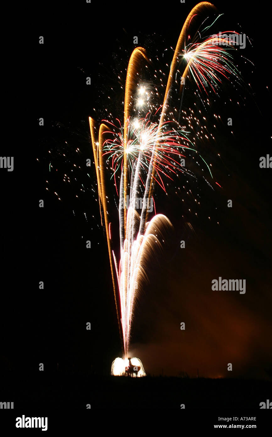 Feuerwerk Stockfoto