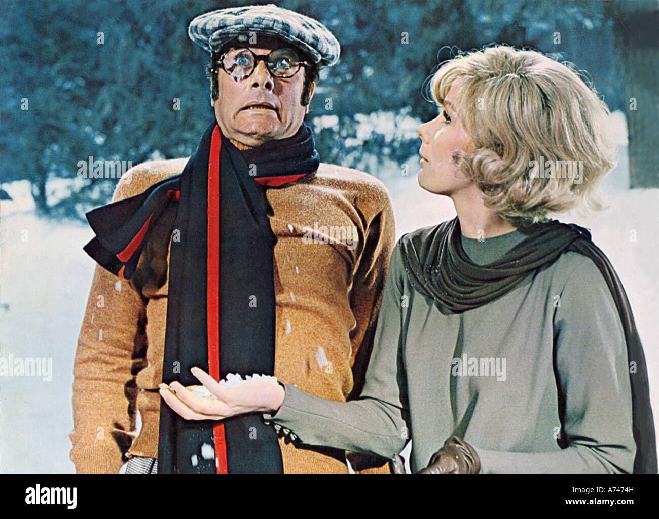 MONTE-CARLO oder Büste 1969 Paramount Film mit Tony Curtis und Susan Hampshire Stockfoto