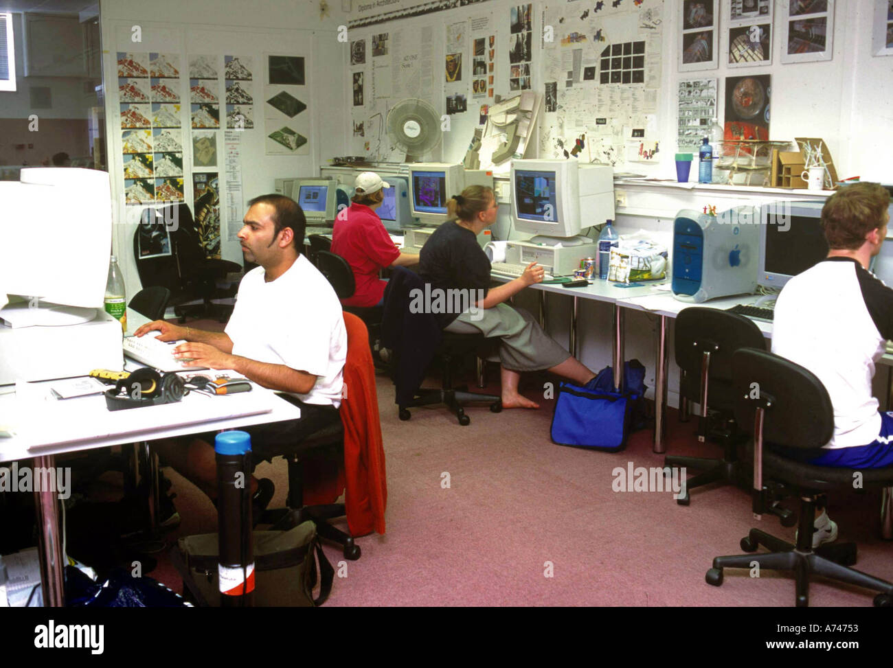 University of Greenwich Architectual und Design Progarm Stockfoto