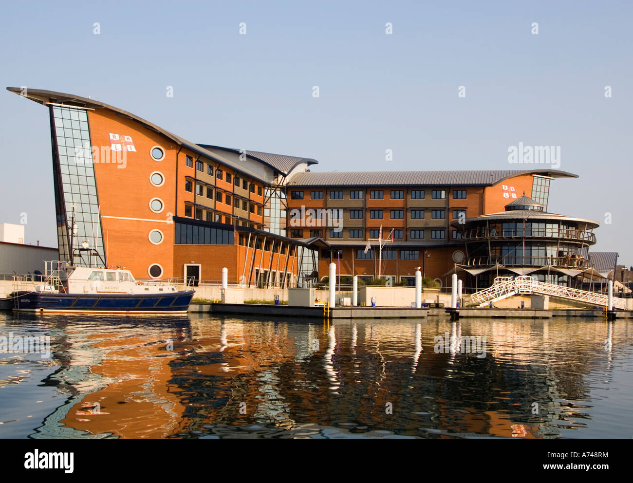 RNLI.  Royal National Lifeboat Institution College, Konferenz- und Schulungszentrum. Poole Quay. Dorset. VEREINIGTES KÖNIGREICH. Stockfoto