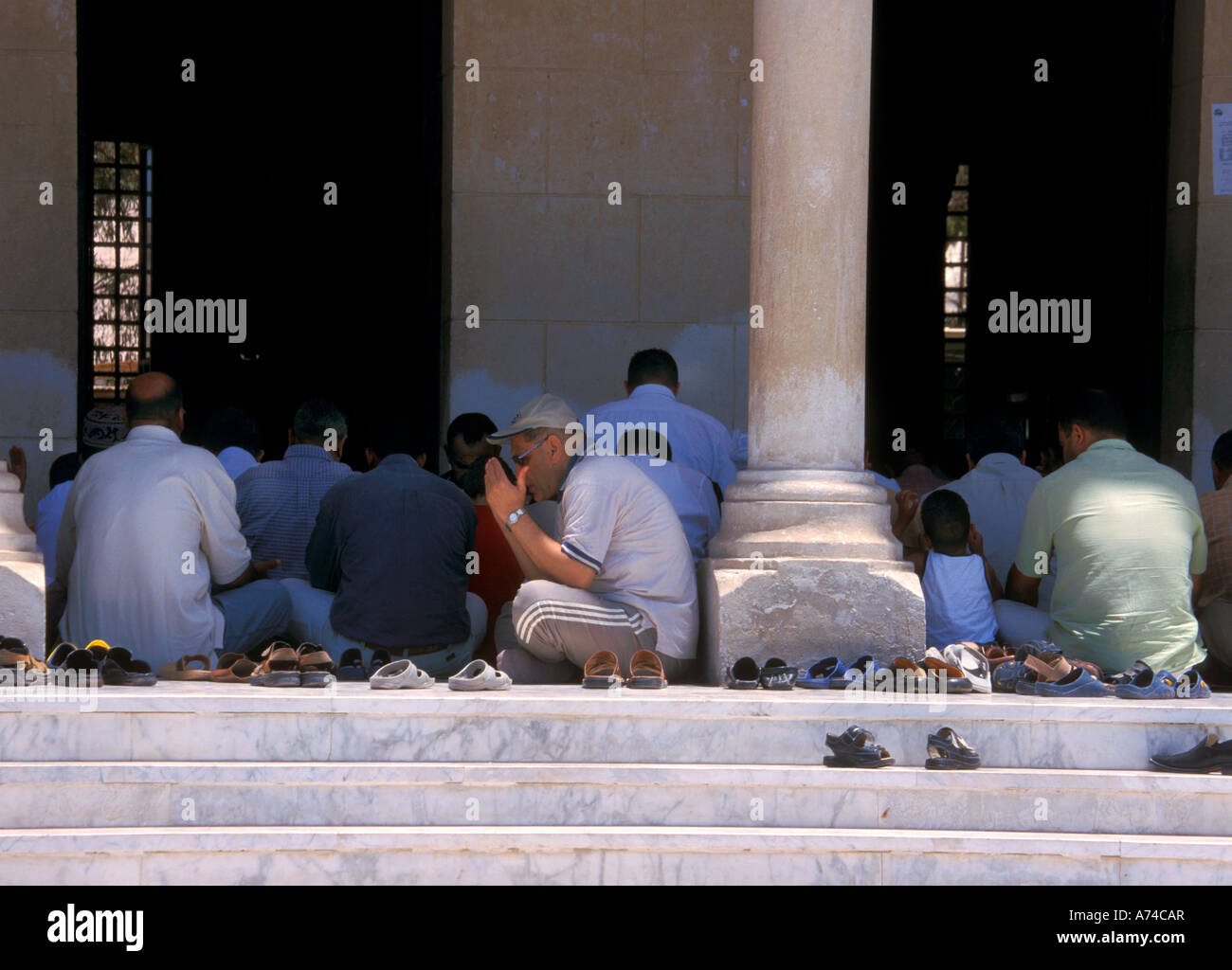 Gebete zu beten Moschee in Hurghada Ägypten Stockfoto