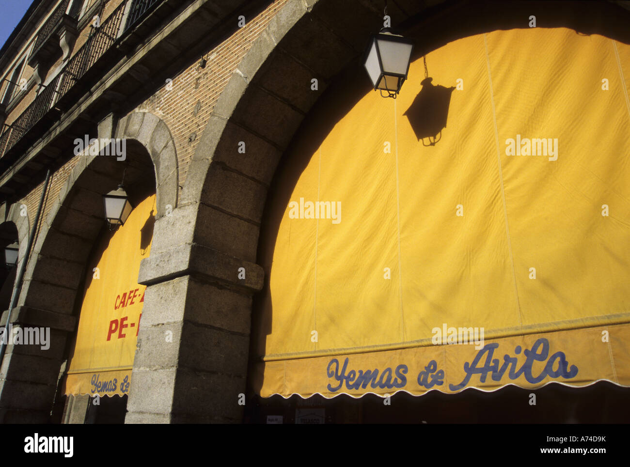 Mercado Chico quadratische AVILA Kastilien und Leon Spain Stockfoto