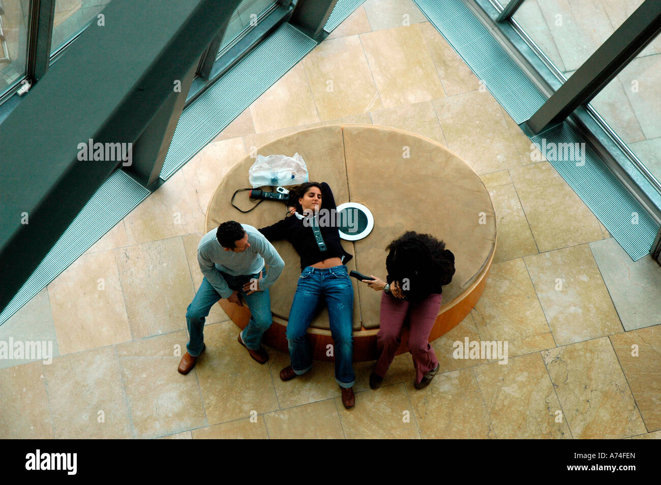 Guggenheimmuseum BILBAO Vizcaya baskischen Land Spanien Stockfoto
