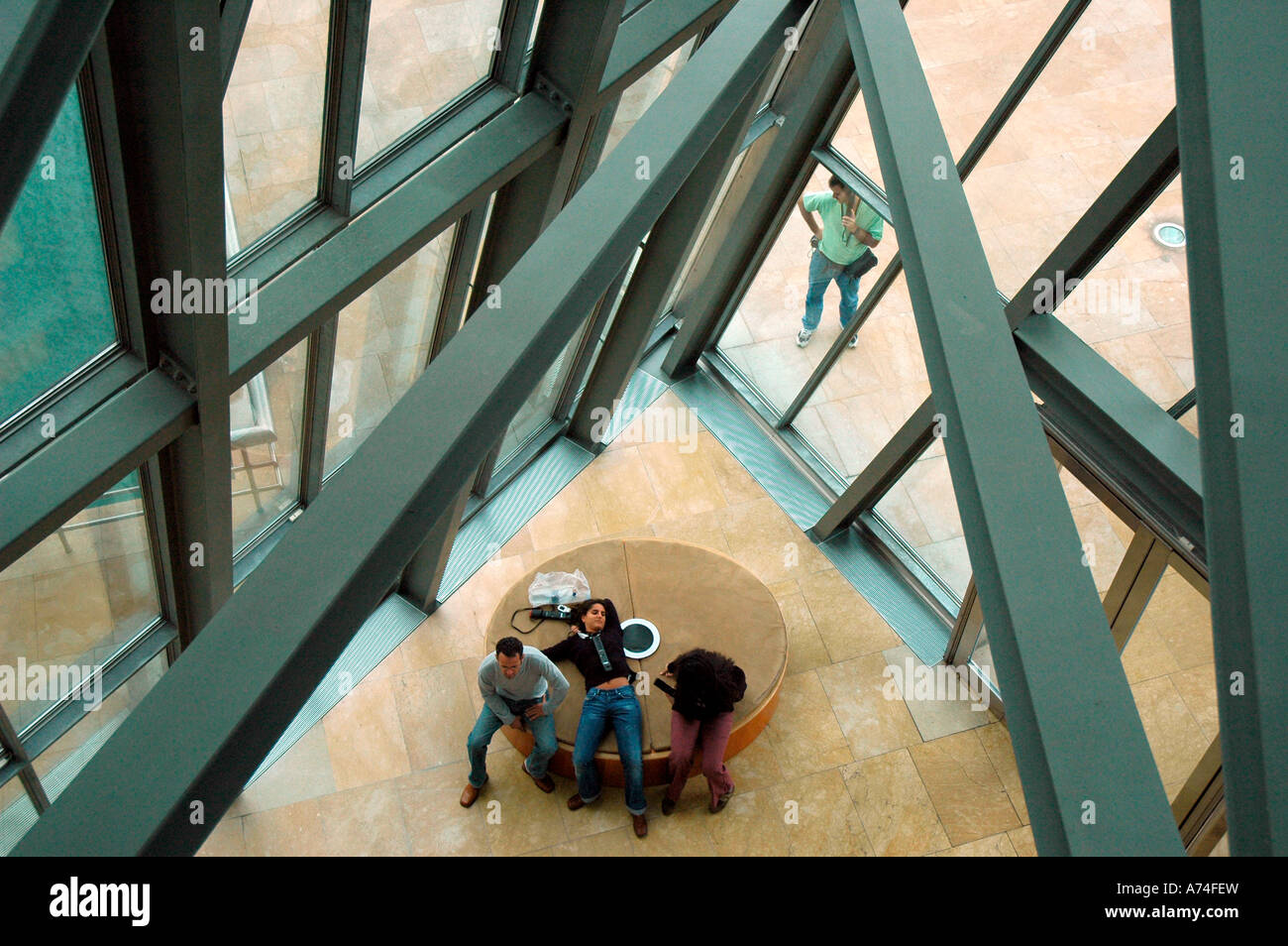 Guggenheimmuseum BILBAO Vizcaya baskischen Land Spanien Stockfoto
