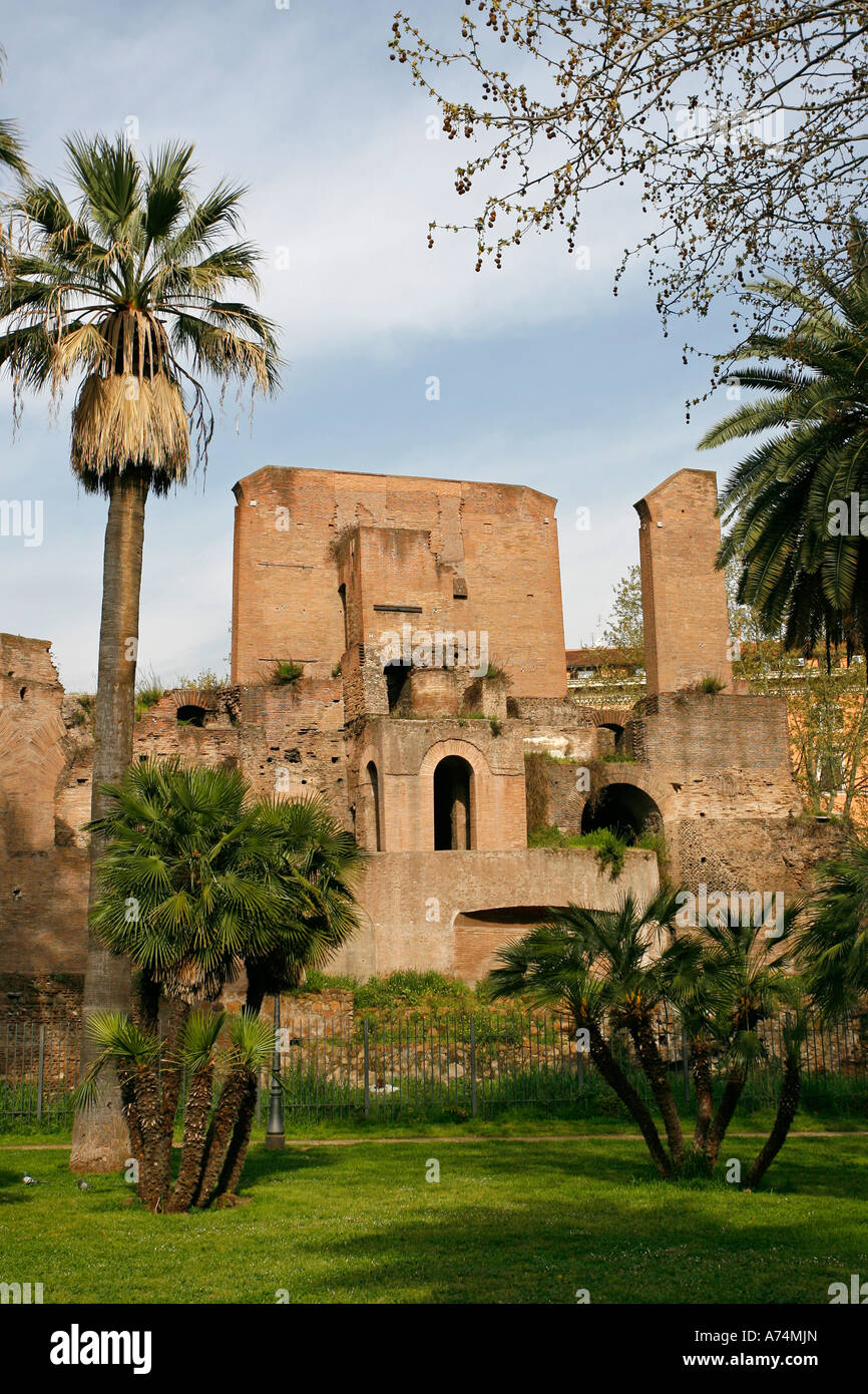 Porta Magica Piazza Vittorio Emanuele II Rom Italien Europa Stockfoto