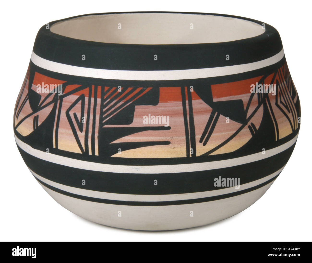 Navajo Keramik Schüssel Stockfoto