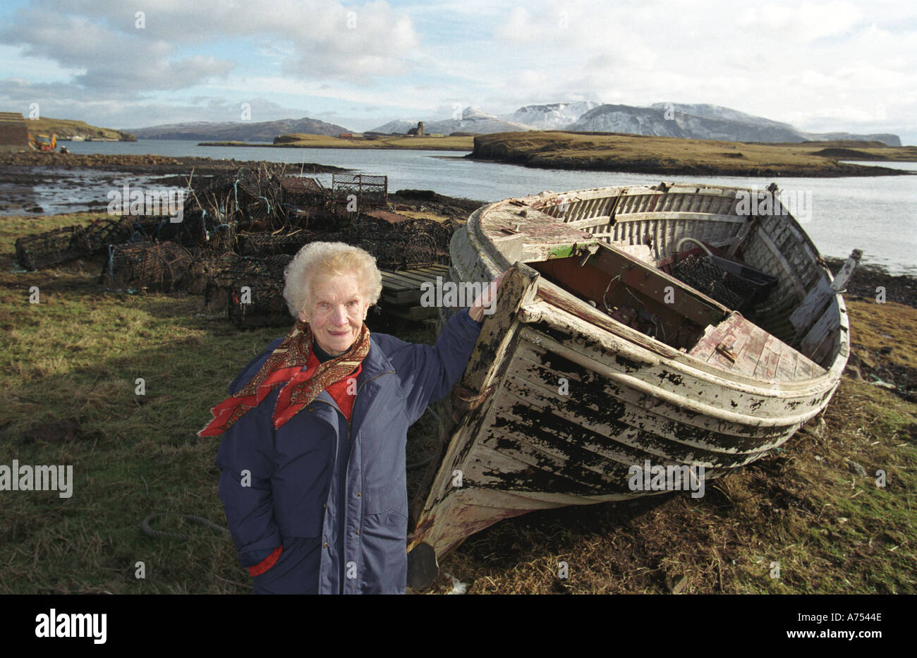 Isle Of Canna Margaret Fay Shaw Stockfoto