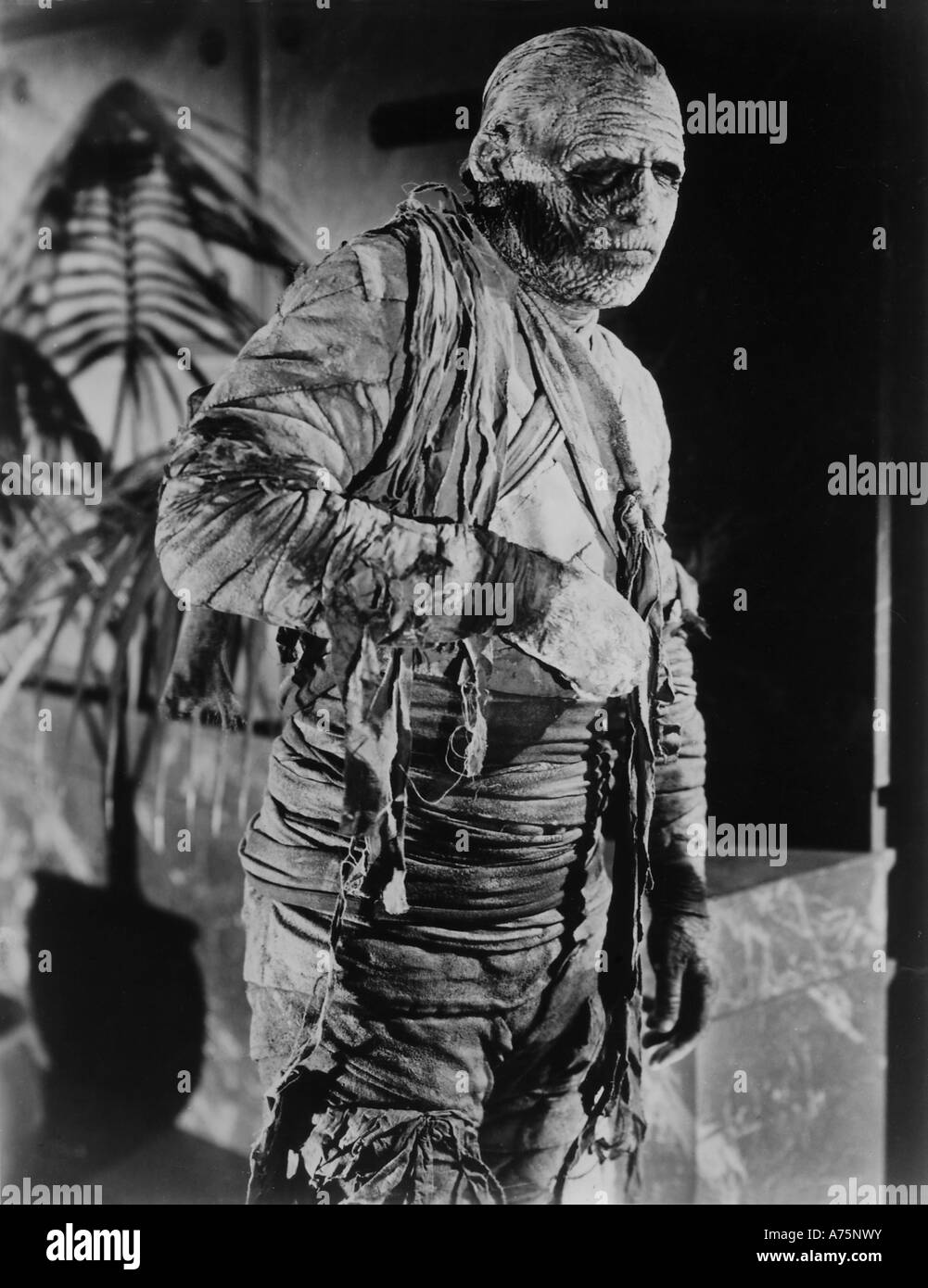 Fluch der Mumie - 1945 Universal Film mit Lon Chaney Jr. Stockfoto