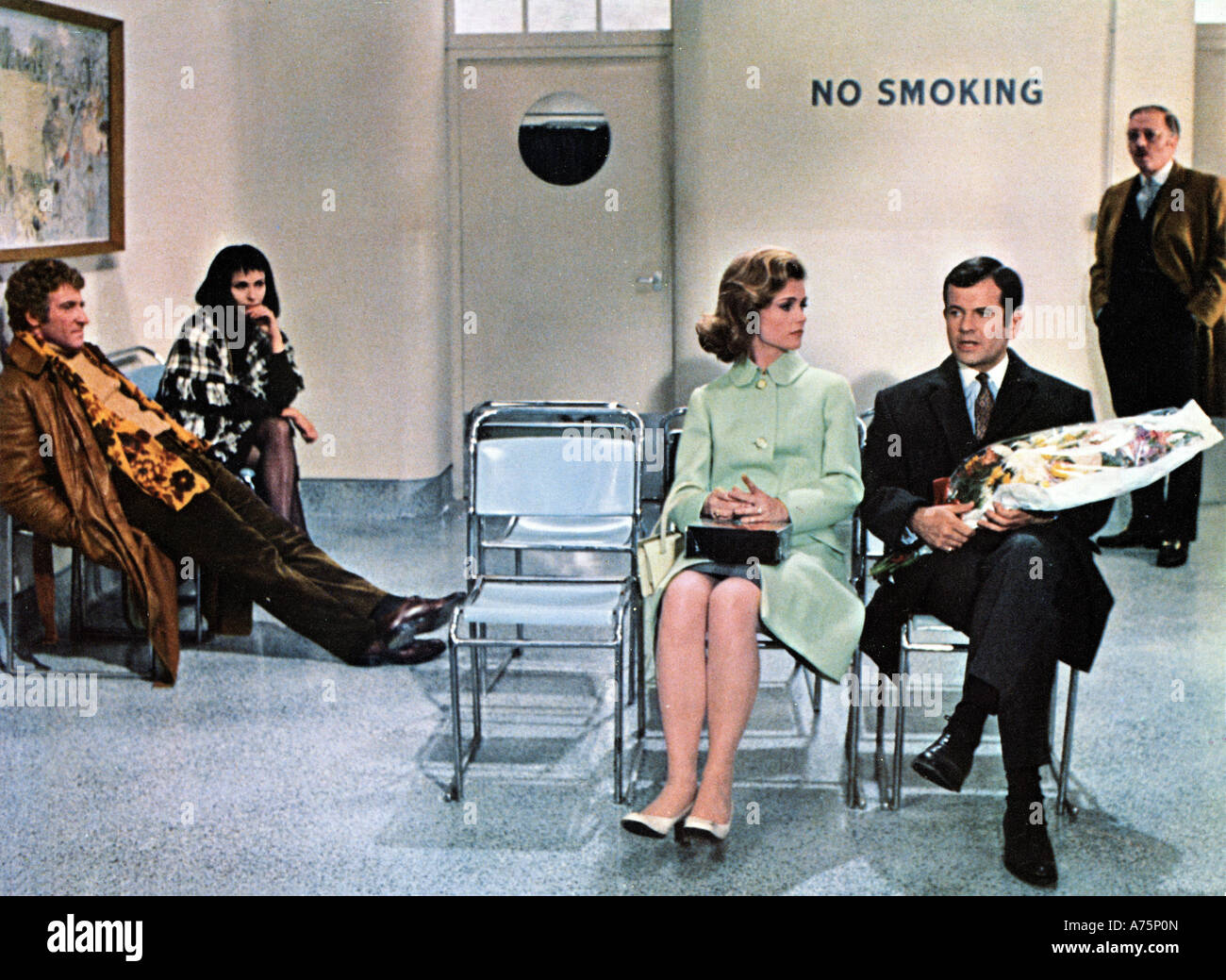 Einen ABGETRENNTEN Kopf 1970 Columbia-Film mit Lee Remick und Ian Holm Stockfoto