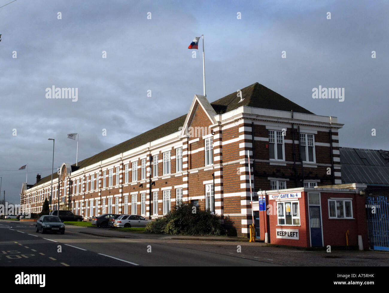 Das äußere der LDV van Fabrik in Washwood Heath,Birmingham,England.UK Stockfoto