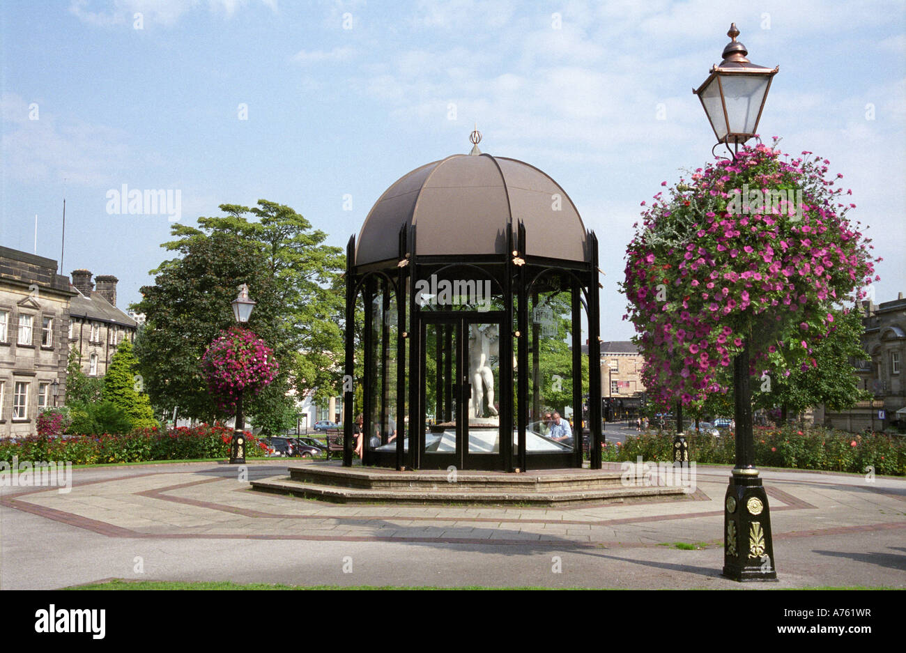 Crescent Gardens Harrogate 2 Stockfotografie Alamy
