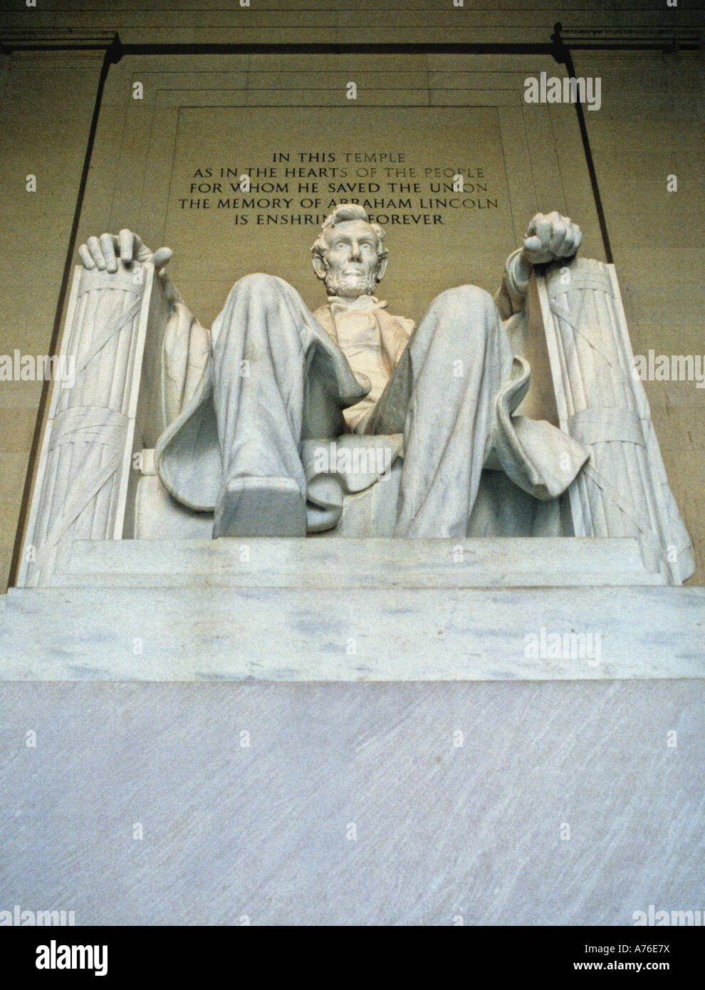 Das Lincoln Memorial, Washington DC, USA Stockfoto