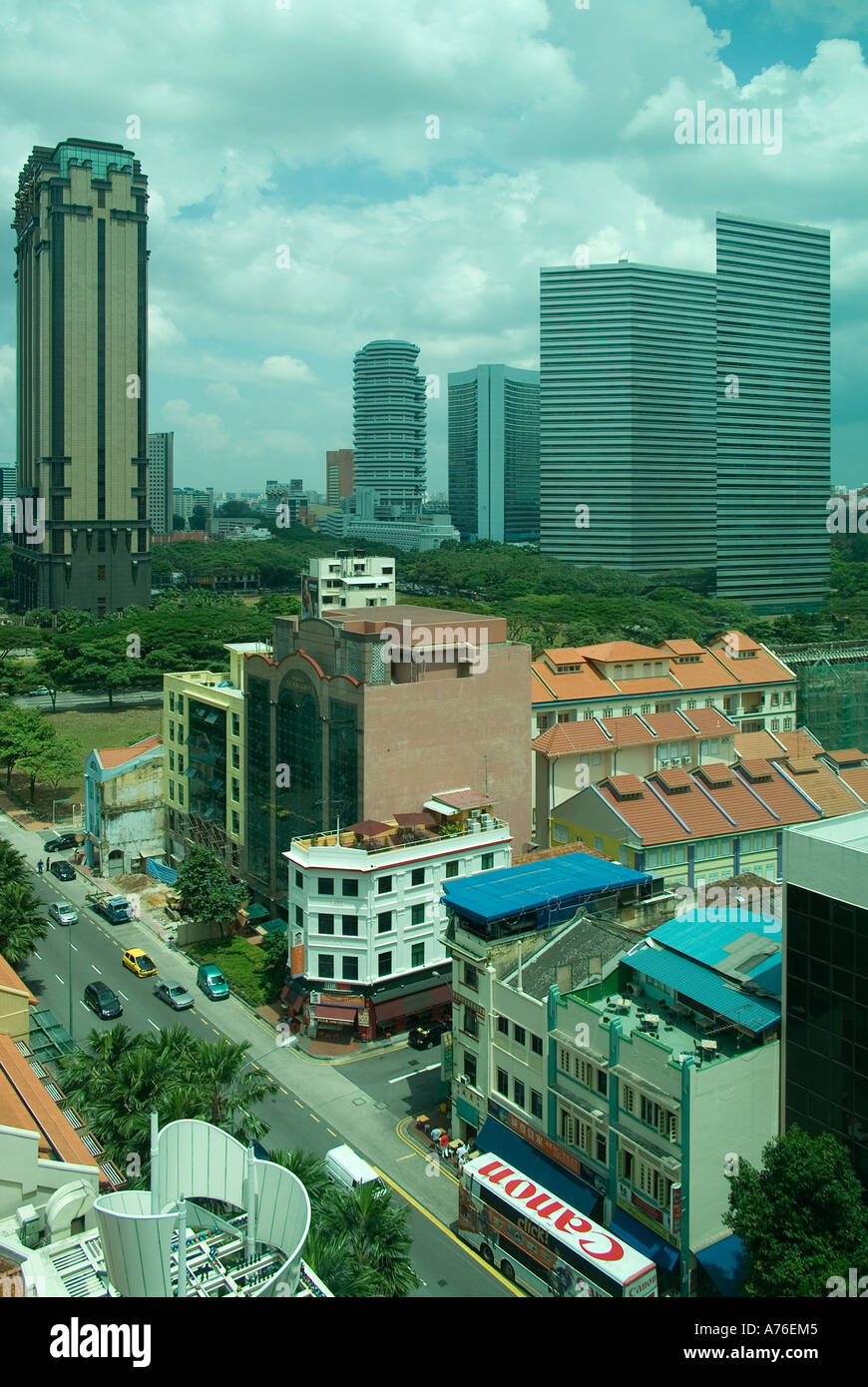 North Bridge Road, Singapur Stockfoto