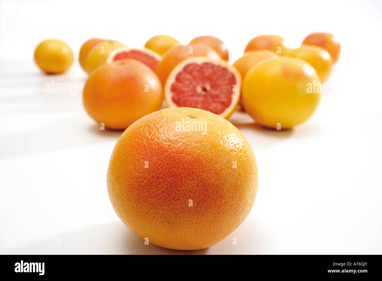 Ruby red Grapefruit, close-up Stockfoto